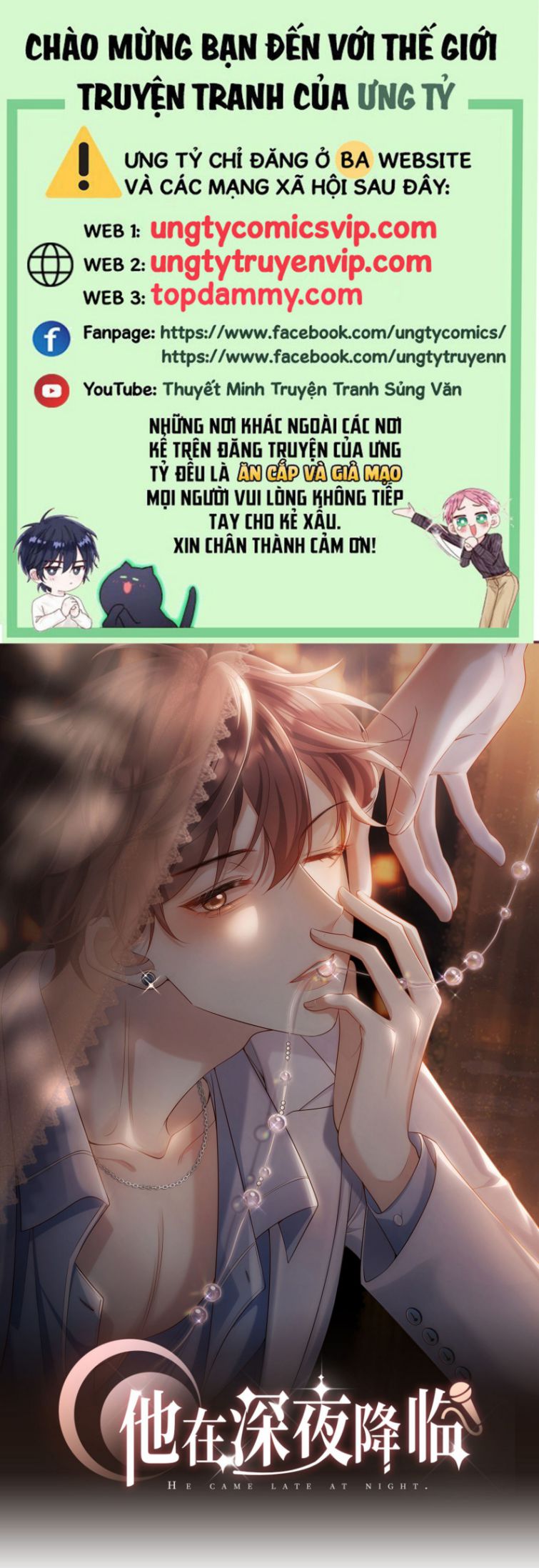 Anh Ấy Đến Từ Màn Đêm Chapter 10 - Next Chapter 11