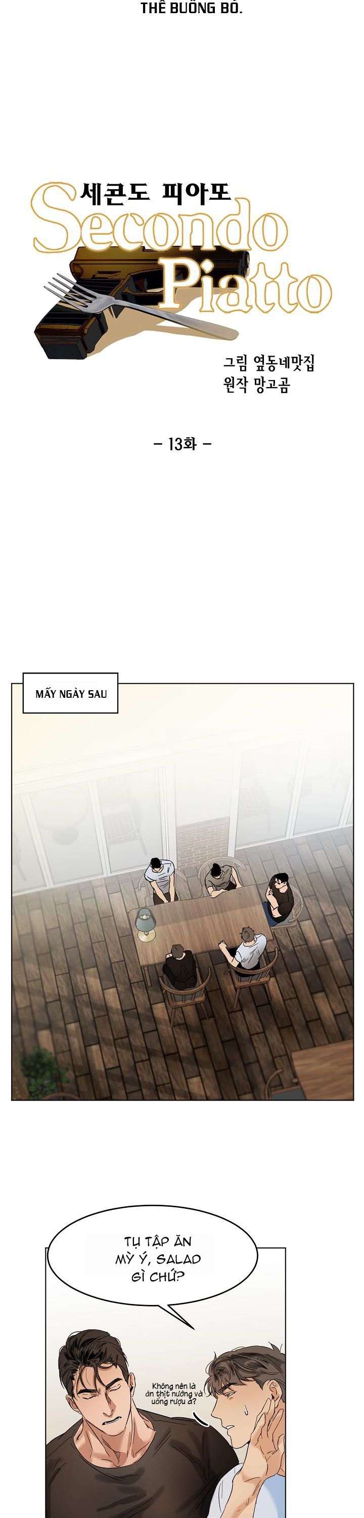 Secondo Piatto Chap 13 - Next Chap 13