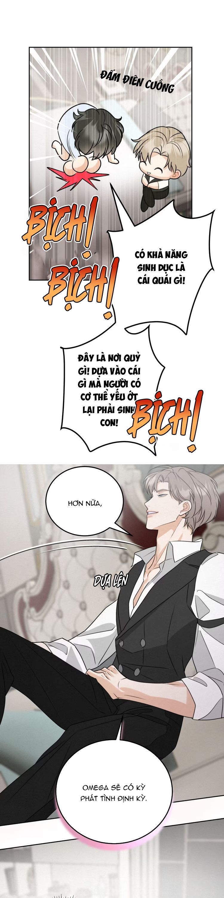 Xuyên Thành Con Ngỗng Vàng Của Đại Lão Alpha Chap 2 - Trang 2