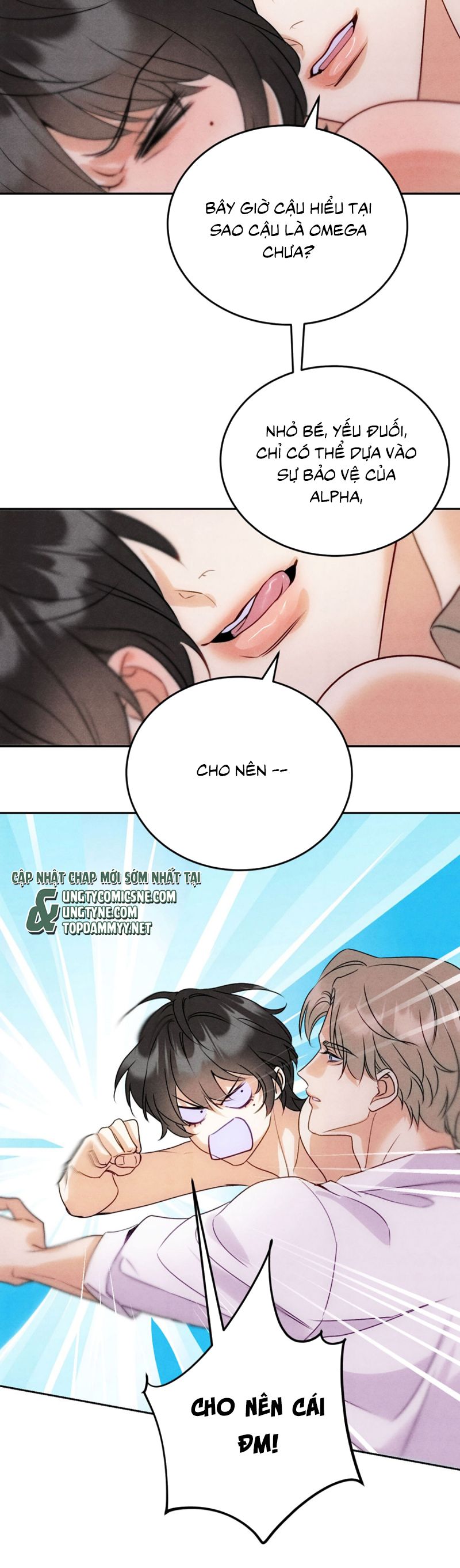 Xuyên Thành Con Ngỗng Vàng Của Đại Lão Alpha Chap 4 - Trang 2