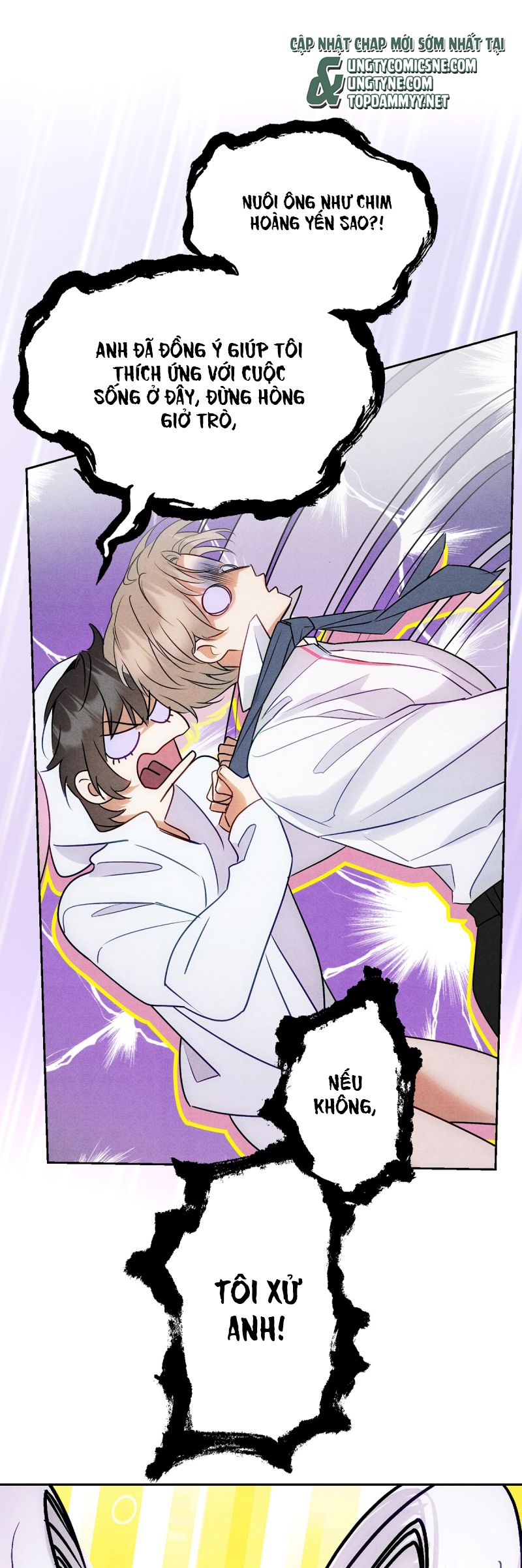 Xuyên Thành Con Ngỗng Vàng Của Đại Lão Alpha Chap 5 - Next Chap 6