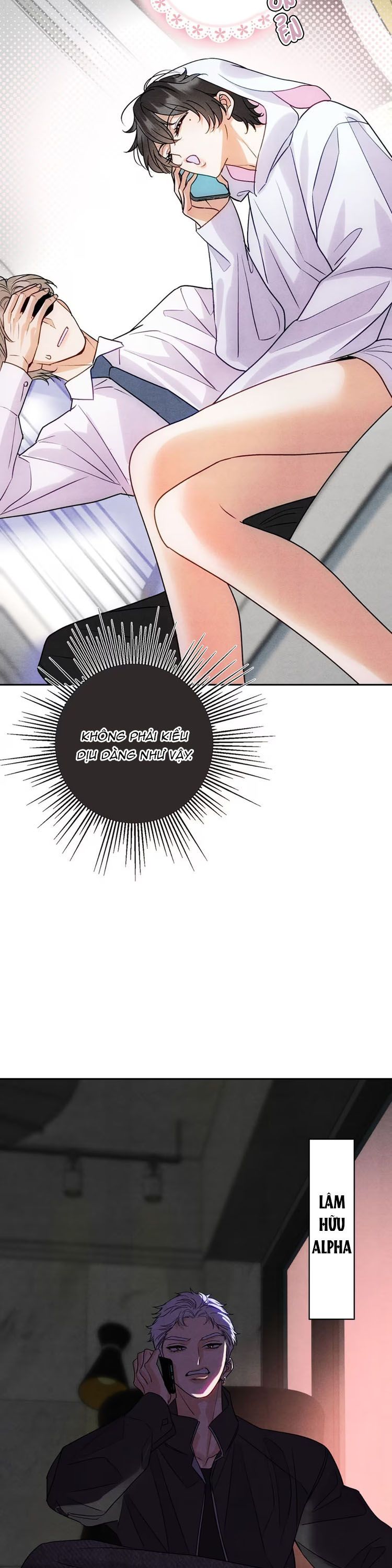Xuyên Thành Con Ngỗng Vàng Của Đại Lão Alpha Chap 6 - Next 