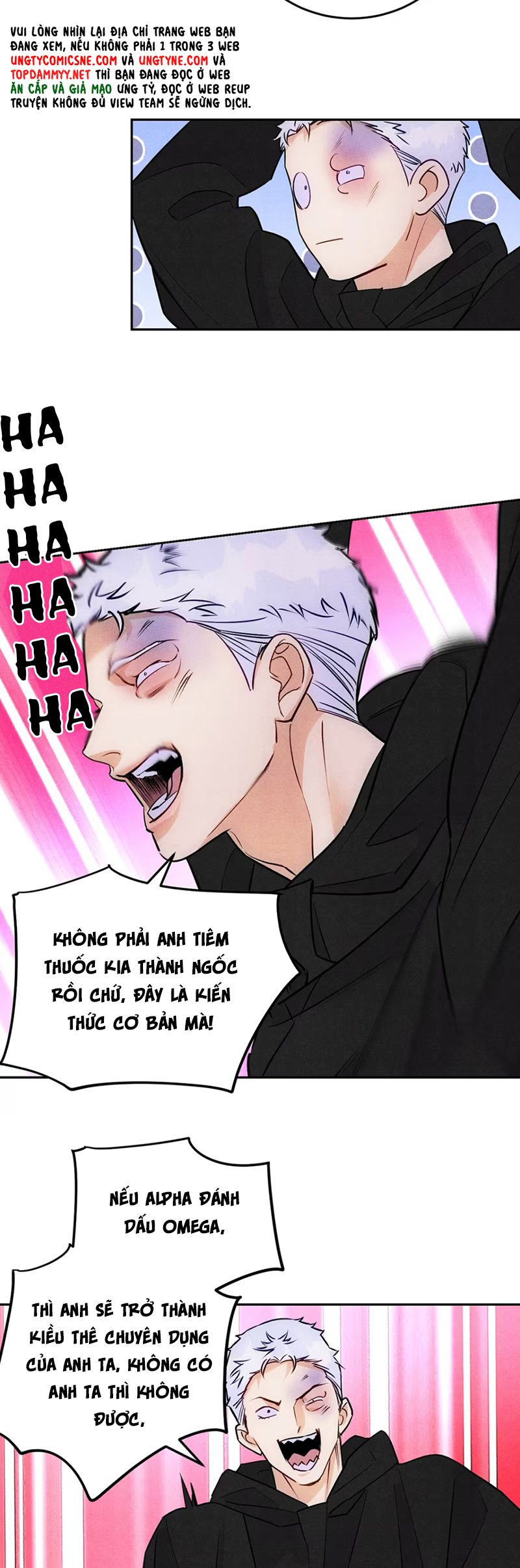 Xuyên Thành Con Ngỗng Vàng Của Đại Lão Alpha Chap 8 - Trang 2