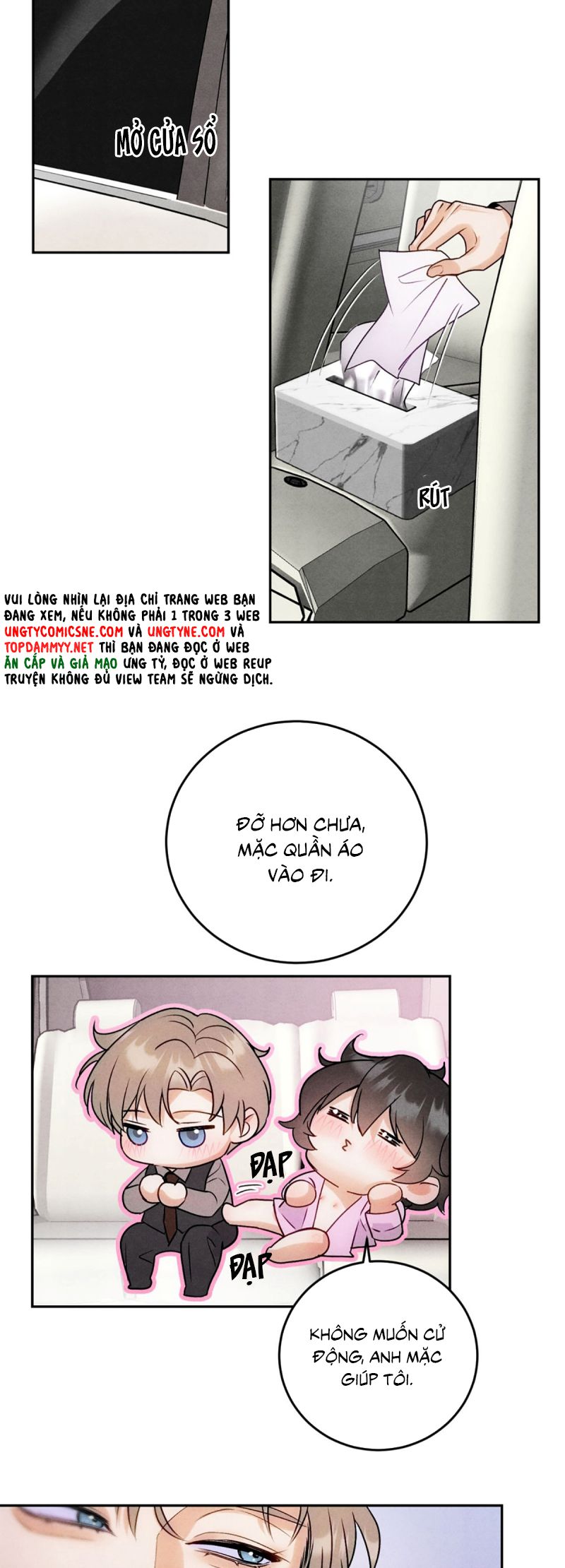 Xuyên Thành Con Ngỗng Vàng Của Đại Lão Alpha Chap 11 - Next Chap 12